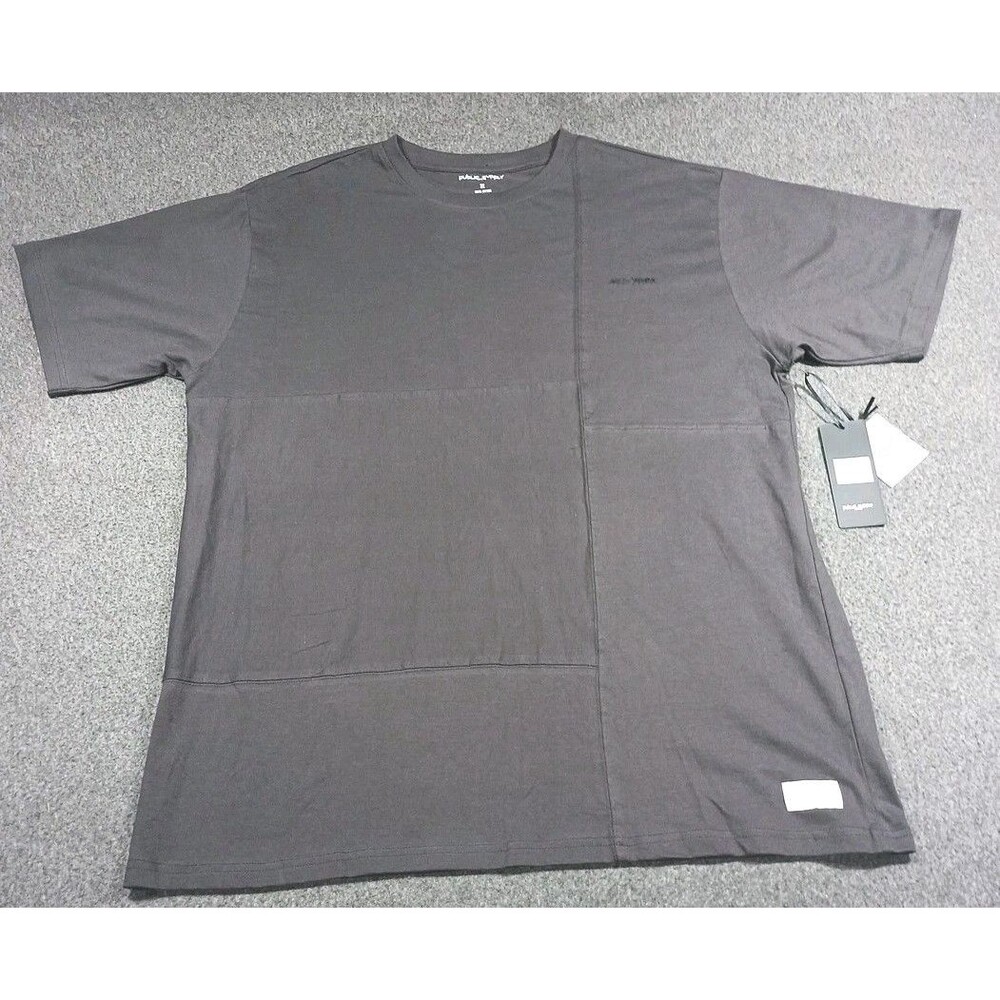 Public Supply NYC Shirt Adult 3XL Gray Short Sleeve Relaxed Fit Mens NWT